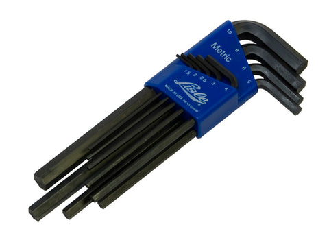 LISLE 42650 LG. ARM METRIC HEX SET