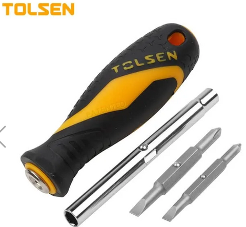 TOLSEN 20043 6 IN 1 FLIP SCREWDRIVER