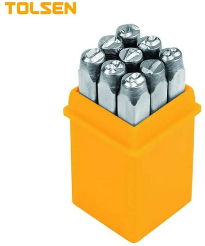 TOLSEN 25097 9PC NUMBER PUNCH