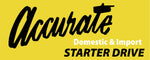 ACCURATE 3-277 REMANUFACTURED STARTER DRIVE