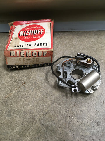 NIEHOFF FF-17B COMPLETE DISTRIBUTOR PLATE FOR 1954-56 FORD MERCURY V8