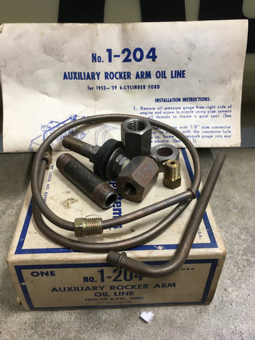 CHAMP 1-204 ROCKER ARM OIL LINE FOR 1952-59 6CYL FORDS
