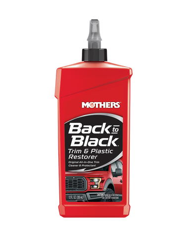 MOTHERS 06112 BACK-TO-BLACK TRIM AND PLASTIC RESTORER 12 OZ