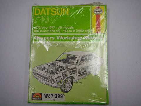 HAYNES MANUAL BOOK 235 DATSUN 710 1973-1977