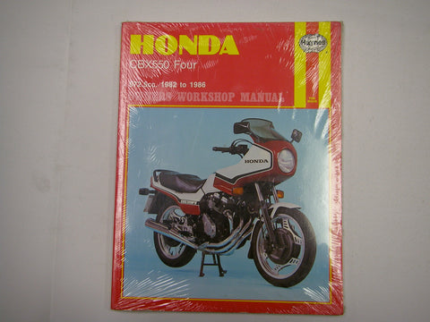 HAYNES MANUAL BOOK 940 HONDA CBX550 FOUR 1982-1986