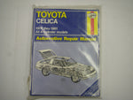 HAYNES MANUAL BOOK 437 TOYOTA CELICA 1978-1981