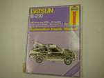 HAYNES MANUAL BOOK 228 DATSUN B-210 1973-AUG 1978