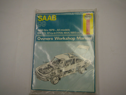 HAYNES MANUAL BOOK 247 SAAB 99 1969-1979