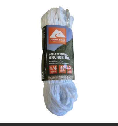 TOLSEN GL7002 1/4 X50FT ANCHOR ROPE