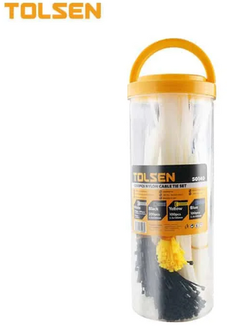 TOLSEN 50140 1200PCS CABLE TIE ASST