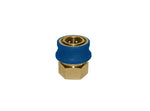 INSULATED GRP BRASS QC COUPLER 1/4FPT