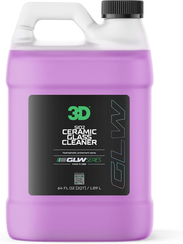 3D SIO2 CERAMIC GLASS CLEANER 64 OZ 351OZ64