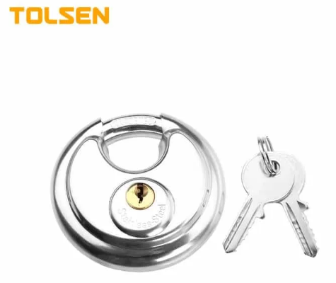 TOLSEN 55175 2.75" DISC PADLOCK