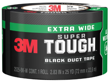 3M 2525BKW 25YARD 3M DUCT TAPE