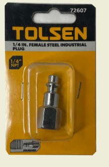 TOLSEN 72607 1/4" FEMALE AIR FITTING