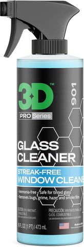 3D GLASS CLEANER 16 OZ  901OZ16