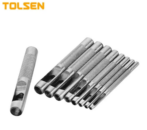 TOLSEN 25093 9PC HOLLOW PUNCH SET