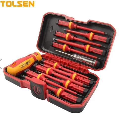 TOLSEN 38016 13PCS VDE INSULATED S/D SET 12