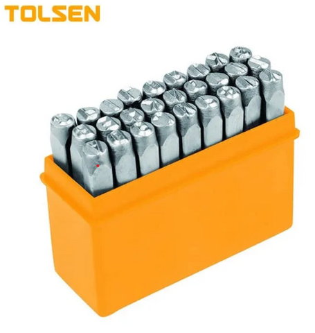 TOLSEN 25101 27PC LETTER PUNCH