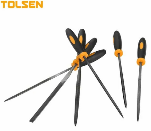 TOLSEN 32046 6PC NEEDLE FILE SET