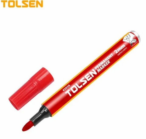 TOLSEN 42026 RED PERMANENT MARKER