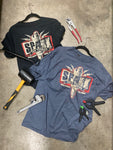2X BLUE SPARK YOUR PASSION T-SHIRT
