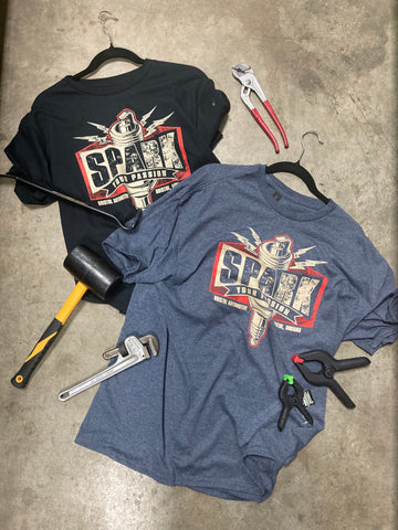 5X BLUE SPARK YOUR PASSION T-SHIRT