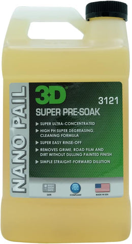 3D SUPER PRE-SOAK 64 OZ  3121OZ64