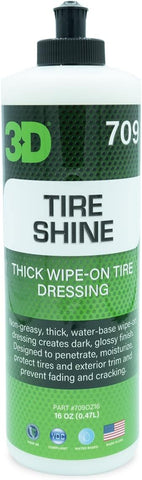 3D TIRE SHINE 16 OZ 709OZ16