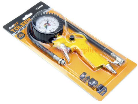 TOLSEN 72180 AIR TIRE GUN W/GAUGE