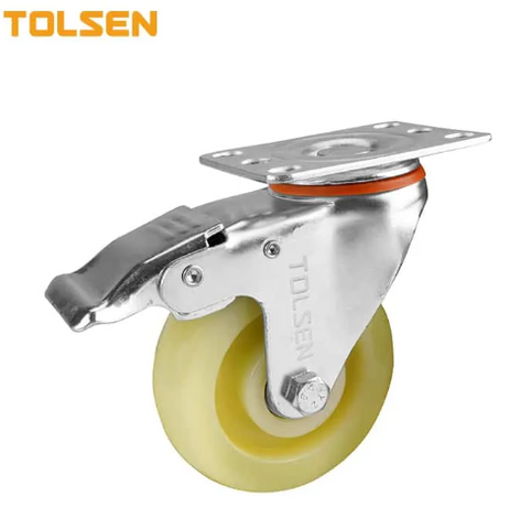 TOLSEN 62912 4'' SWIVEL CASTER/BRAKE
