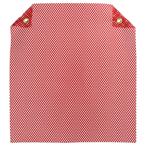 OVERSIZE WARNING PRODCUTS 11131 24' X24"  2- GROMMET RED  FLAG